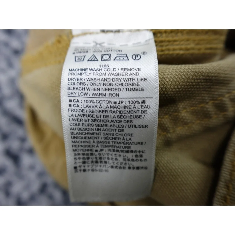 Banana Republic Carpenter Pant Mens‎ 31x30 Beige Double Knee Straight 409616
